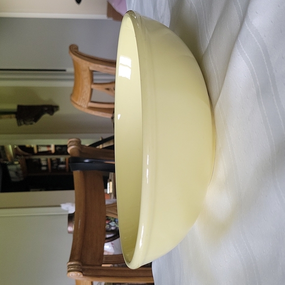 Kitchen Vintage Pale Yellow Pottery Bowl Poshmark